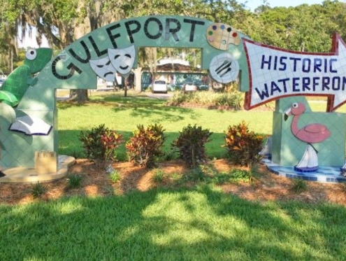 Gulfport Historic Waterfront area